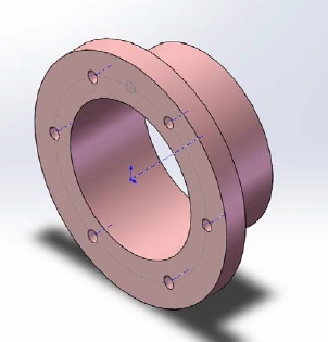 35-381-2 - O2 probe mounting flange